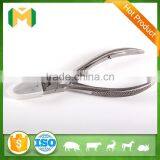 Cutting teeth, dental extracting forceps, pig tooth nipper