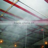 Foggy system for poultry shed