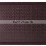 Brown Rectangular Fast Food Tray