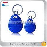 China Manufacturer Custom Design Contactless Writable RFID ABS Keychain Key Fob With Rings thumbnail-4