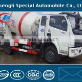 Chengli Factory Sale 4m3 Dongfeng 4x2 Mini Truck Concrete Mixer thumbnail-1