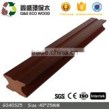 Good quality wpc decking with wpc joist support cheap price wpc keel