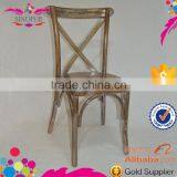 Cross Back Wood Chair thumbnail-1