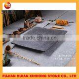 Black Slate Stone Tea Tray With Top Quality thumbnail-6