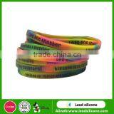Colorful Silicon Custom Bracelet With Custom Package in High Quality thumbnail-4