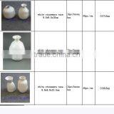 Pure Purple and Red Bud Ceramic Flower Vase ,mini Stoneware Vase thumbnail-3