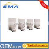 4 Pieces 3M Stainless Steel Adhesive Door Hook thumbnail-1