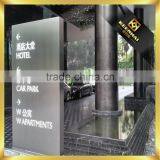 Decorative Etched Color 304 Stainless Steel Column Cover
