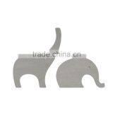 New Year Cute Elephant Shape Ceramic Cement Candle Holder thumbnail-2