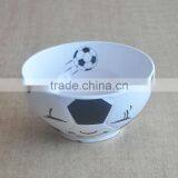 6" Decaled Ceramic Football Shape Bowl thumbnail-1