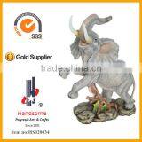 9.5"Elephant Tube Elephant Tube Party Statues thumbnail-2