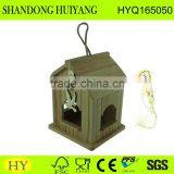 New Unfinished Wooden Bird House Wholesale thumbnail-1