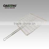 Wooden Handel Barbecue Holder /BBQ Tools/Grilled Fish Clip thumbnail-2