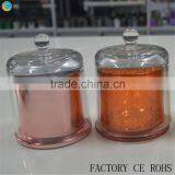 Base Cover Set Glass Dome Bell Jar Candle Jars Wholesale