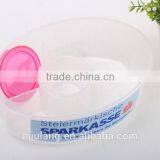 BPA-FREE Plastic Salad Lunch Box Set With Ice Pack Dressing/Food Grade Plastic Lunch Box Set With Fork thumbnail-2