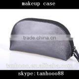 Fashion Style Black Shell Shape Leather Makeup Bags Cases thumbnail-2