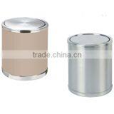 Hot Sale Commercial Indoor Steel Trash Can/kitchen Waste Bin/hotel Guest Room/living Room Dustbin/hotel Room Garbage Can GPX-157 thumbnail-1