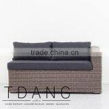 Helena Left Hand Outdoor Bench - Vietnam Wicker Furniture thumbnail-1