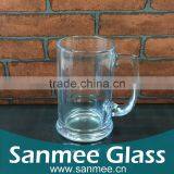 Cheap Glass Beer Mugs With Handles for Wholesale thumbnail-1