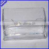 High Quality Transparent Deskstop Plastic Name Card Holder thumbnail-1
