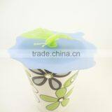 Butterfly Shaped Food Grade Coffee Cup Silicone Rubber Anti-dust Airtight Seal Silicone Drink Cup Lids thumbnail-3