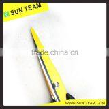 Factory Price Colorful Heat Transfer Printing Plastic School Scissors thumbnail-2