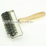42082 Dough Bread Cookies Pie Cake Lattice Pastry Cutter Roller Kitchen Tool Craft New thumbnail-2
