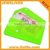 Korea Style Womens Envelope Clutch Chain Purse Silicone Bag Coin Bag Cosmetic Bag thumbnail-1