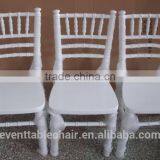 White Chiavari Chair Wooden Tiffany Chair Banquet Chair With Cushion thumbnail-6