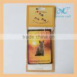 2015 OEM Design Best Seller Classical Type Tape Shaped Card Square Car Air Freshener thumbnail-5