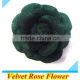 2012 Velvet Rose Hair Flower