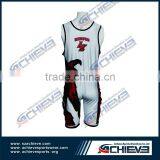 China Wrestling Singlets/ Sublimated Wrestling Singlets/ Wholesale Wrestling Singlet thumbnail-1