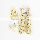 Organic Cotton Wholesale Baby Clothes Fruit Printed Newborn Jumpsuit thumbnail-2