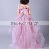 Girl Lace Flower Cute Little Princess Dresses Children Girls' Clothing For Birthday Party Tulle Tutu Dress thumbnail-3