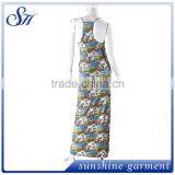 Summer Long Dress Sleeveless Women's Dresses Custom 92%Polyester 8%Spandex thumbnail-4