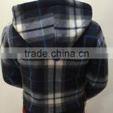 The Kid Style Black Shell With White Lining Cute Little Boys Jacket thumbnail-3