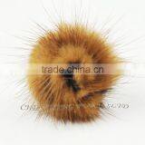 CX-A-53 Genuine Rex Rabbit Fur Flower Five Finger Ring thumbnail-2