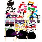 Photo Booth Props Party Wedding Photo Booth Props Dress-up Cartoon Party Paper Masks thumbnail-2