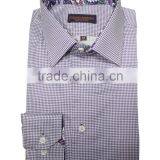 2017 Hot Design Fahsion Men Dress Shirtcheck Shirt thumbnail-1