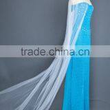 2014 Hot Cartoon Frozen Adult Elsa Mascot Costume Frozen Elsa Coronation Dress Costume Cosplay for Adult thumbnail-1