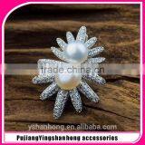 Natural Pearl Inlay Zircon Earrings Fashion thumbnail-1