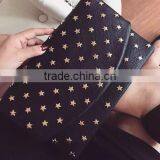 DY0100Z Europea Fashion Ladies pu Leather Rivet Tote Bag Clutch Bag thumbnail-2