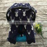 Cotton New Free Shipping Baby Car Seat Canopy Cover Infant Children Animal Deer Dinosaur Owl Carseat Cover Baby Canopies thumbnail-5