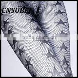 Summer Sexy Jacquard Fishnet Stockings Pantyhose Vintage Hollow Bottoming Tights thumbnail-4