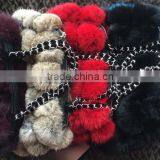 2016 New Design Rabbit Fur Pom Pom Bag/Wholesale And Retail/Fast Shipping/Super Quality thumbnail-6