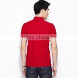 Red Promotional Work Polo Shirt Short Sleeve thumbnail-3