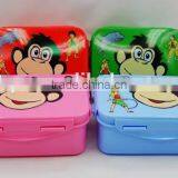 Plastic Fashion Food Grade School Lunch Bento Box/ Kids Food Storage Box thumbnail-2