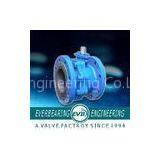 DIN3357 PTFE Seat Ball Valve / GG25 Carbon Steel Nut DIN2533 Flange PN16 Cast Iron Ball Valve thumbnail-1