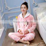 Hot Selling Flannel Fleece Good Quality Women Suit Maternity Dress thumbnail-4