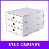 3-layers Desktop pp A4 File Cabinet